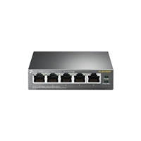 TP-Link TL-SG1005P 5-Port Gigabit PoE+ Switch 65W Metal Desktop TP-Link TL-SG1005P 5-Port Gigabit PoE+ Switch 65W Metal Desktop